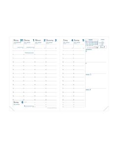 Navulling agenda’s Weekagenda's
