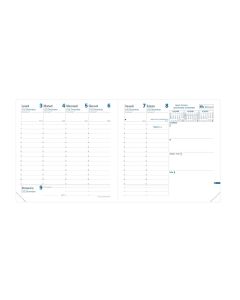 Navulling agenda’s Weekagenda's