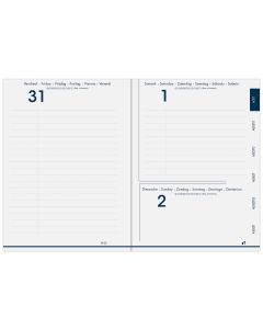 Navulling agenda’s Dagagenda's