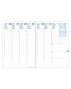 Navulling agenda’s Weekagenda's
