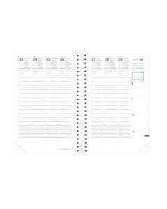 Navulling agenda’s Weekagenda's