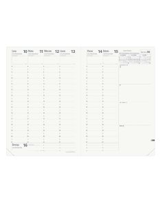 Navulling agenda’s Weekagenda's