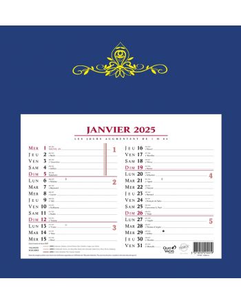 Kalenders 12 maanden